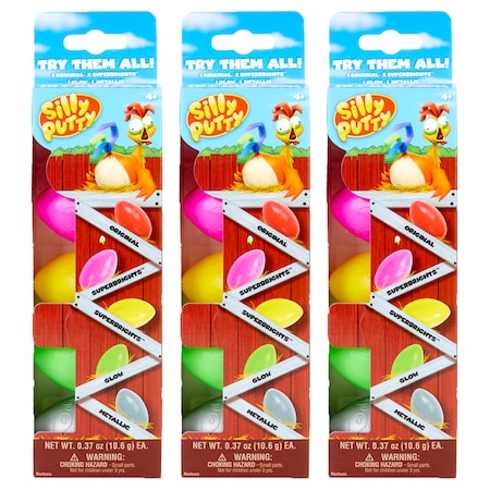 Crayola Silly Putty Eggs Party Pack, 5 Count, PK3 80328